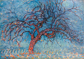 Piet Mondrian  The Red Tree (Evening) 1908-10